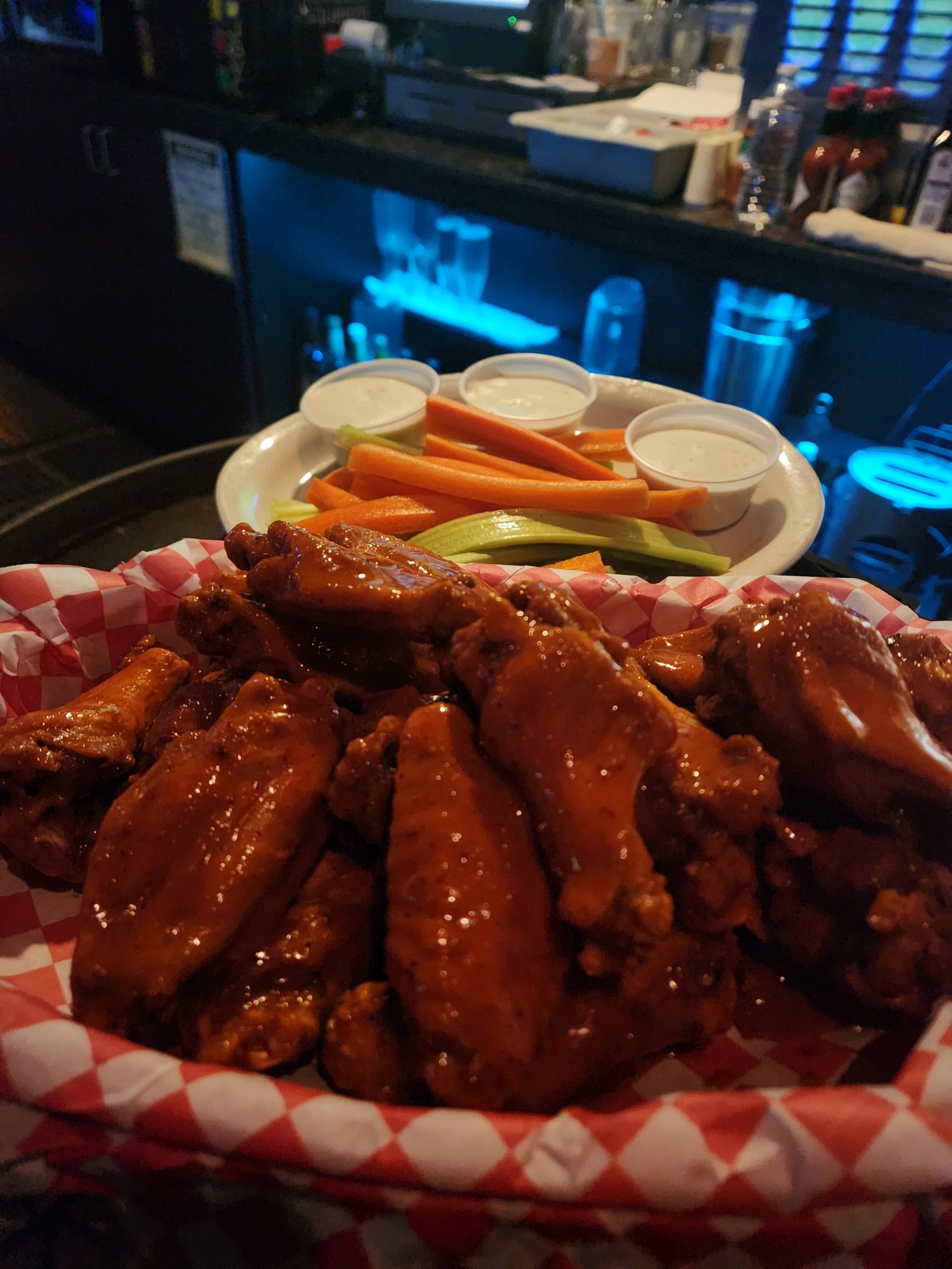 Fried Chicken wings - Bar food in Phoenix AZ